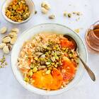 Bircher-Müsli mit Pistazien