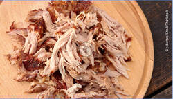 Neben Bio, vegan/vegetarisch und Superfoods sind auch "Pulled Pork" (abgebildet) und "Pulled Beef" im Trend. Neben Bio, vegan/vegetarisch und Superfoods sind auch "Pulled Pork" (abgebildet) und "Pulled Beef" im Trend.