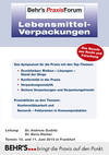 Seminar "Lebensmittel-Verpackungen"