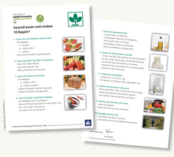 10 Regeln der DGE in „Leichter Sprache“. 10 Regeln der DGE in „Leichter Sprache“.