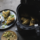 Chicken Wings mit Pistazien Kruste aus dem Airfryer