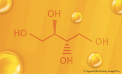 Chemische Formel von Erythrit © Drypsiak/iStock/Getty Images Plus Chemische Formel von Erythrit © Drypsiak/iStock/Getty Images Plus