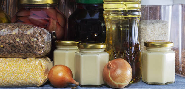 Symbolbild Lebensmittelvorräte