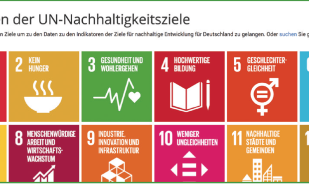 Die 17 UN-Nachhaltigkeitsziele  (c) https://sustainabledevelopment-germany.github.io/